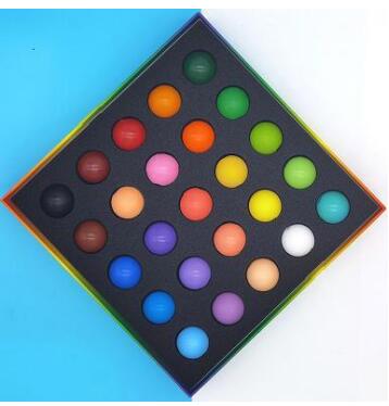 25 color non dirty hand wisdom ball crayon